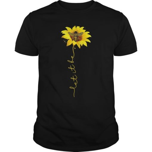Let It Bee Sunflower Graphic T-Shirt