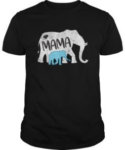 Mama Africa Elephant T-Shirt Mothers Day Gift For Mom Kids