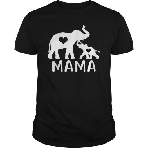 Mama Africa Elephant Tee Shirt Gift For Mothers Day
