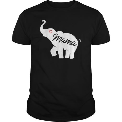 Mama Africa Elephant Tee Shirt Mothers Day Gift For Mom
