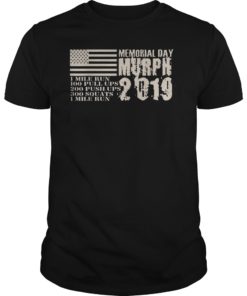 Memorial Day Murph Wod Workout Cross Fitness Fun Tee shirt
