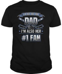 Mens #1 Dad Hockey T-Shirt