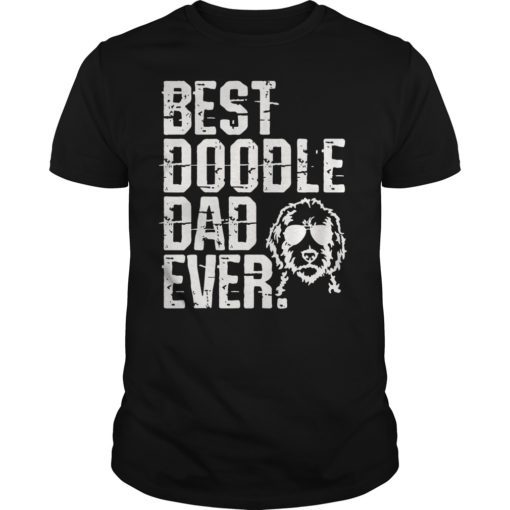 Mens Best Doodle Dad Ever T-Shirt