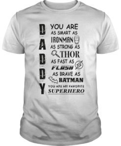 Mens DAD You Are My Favorite Superhero T-Shirts