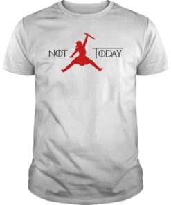 Mens Not Today Arya Quote House Stark Air Shirt