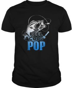 Mens Reel Cool Pop T-Shirt Fishing Father's Day New Shirt