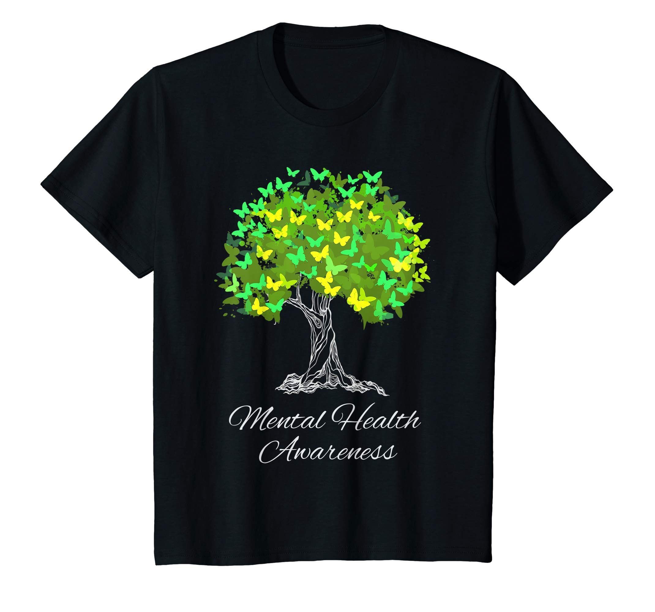 Mental Health Awareness Shirt Warrior Tree Hope And Strenght ...