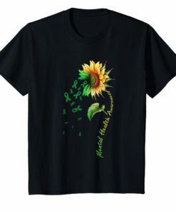 Mental Health Awareness Sunflower Shirt