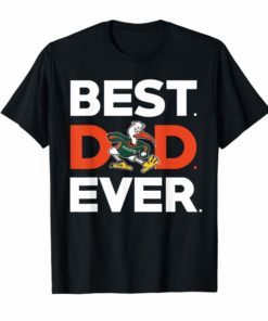 Miami Hurricanes Best Dad Ever Tee Shirt - Apparel