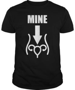 Mine Uterus Arrow Leslie Pro Choice Jones Shirt Abortion Ban T-Shirt