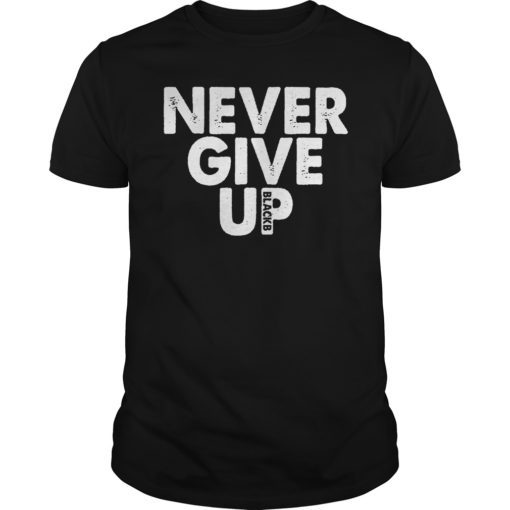 Mohamed Salah Never Give Up BlackB Unisex T-Shirt