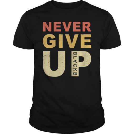 Mohamed Salah Never Give Up Vintage Shirt