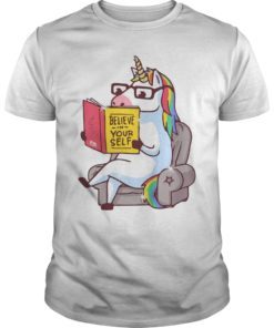 Mr. Unicorn Reads On The Sofa T-Shirt