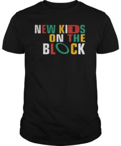 New Kids Shirt On The Block Colorful Vintage T-Shirt Gift