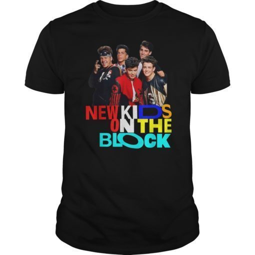 New Kids's On T-Shirt The Blocks Tee Shirt