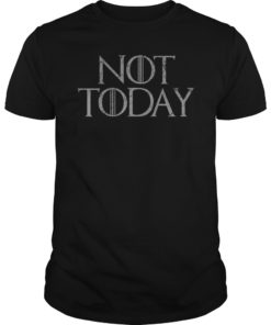 Not Today Death Dagger T-Shirt