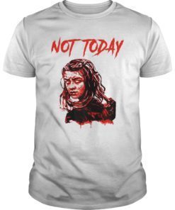 Not Today Death Valyrian Dagger Tee Shirt