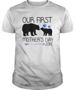 Our First Mother’s Day 2019 T shirt Matching Mommy And Baby
