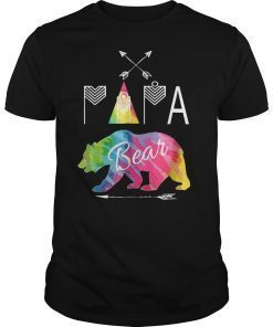 Papa Bear T-Shirt Mens Womens T Shirt Father's Day