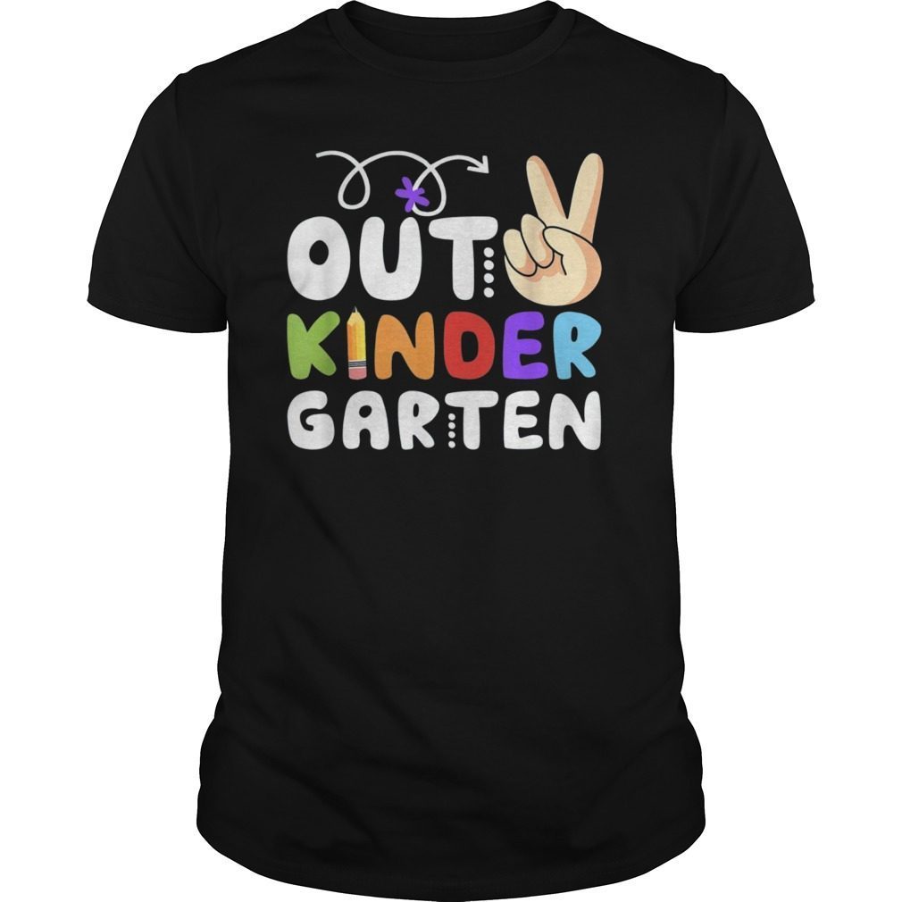 Download Peace Out Kindergarten Class of 2019 Graduation T-Shirt ...