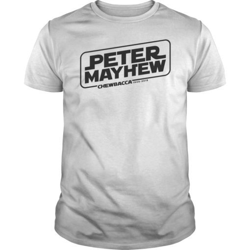 Peter Mayhew ChewBacca 1944 2019 Tee Shirt