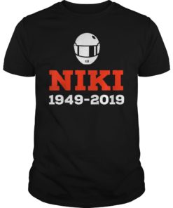 RIP Goodbye Niki Racer Legend Car Red Cap T-Shirt