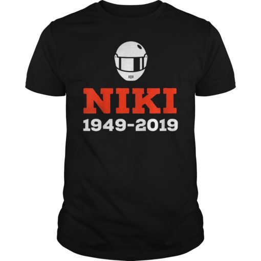 RIP Goodbye Niki Racer Legend Car Red Cap T-Shirt