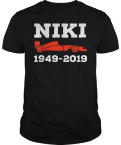 RIP Goodbye Niki Racer Legend Car Red Cap Tee Shirt
