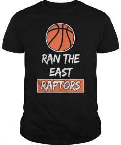 Raptors Ran The East T-Shirt Basketball USA 2019