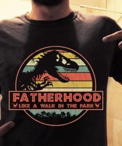 Rex Dinosaur Fatherhood Daddysaurus Shirt Father's Day Gift Shirt