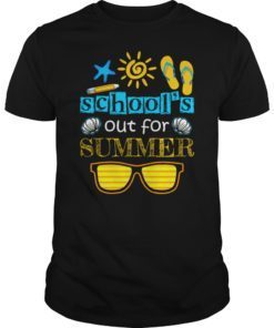 School Schools Out For Summer Teacher Tee Shirts