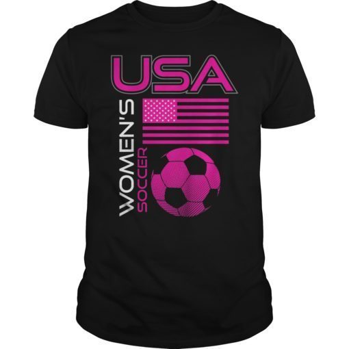 Soccer USA Womens Team 2019 T-Shirt