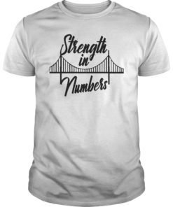 Strength In Numbers Golden State Tee Shirt