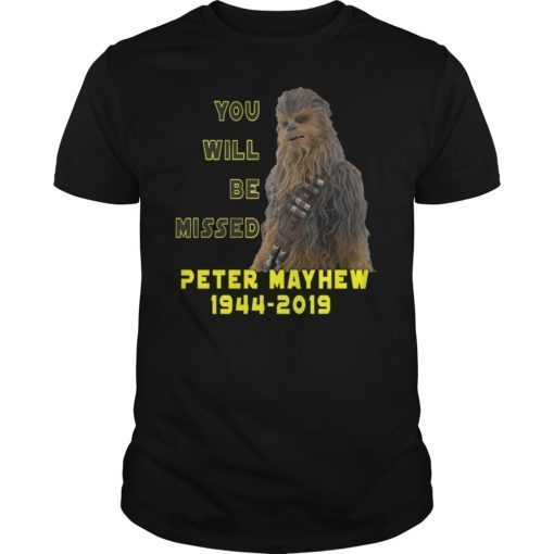 Thank You Legend Shirt Rip Peter Mayhew Tee