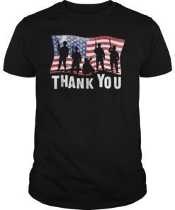 Thank You Veterans Day Art Cute Battle Scarred art Gift T-Shirt
