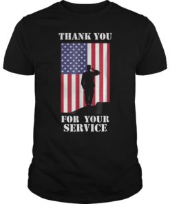 Thank you for your service Veterans Tee Shirt.