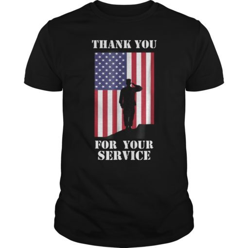 Thank you for your service Veterans Tee Shirt.