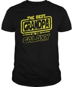The Best Grandpa In The Galaxy T-Shirts