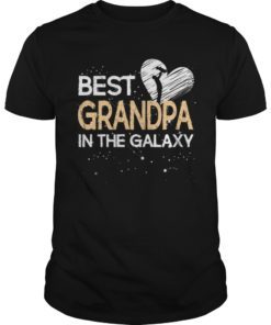 The Best Grandpa In The Galaxy Tee Shirt