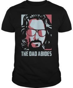 The Dad Abides Retro Vintage T-Shirt