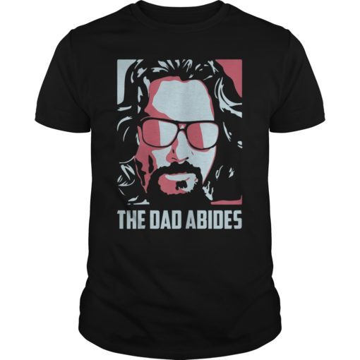 The Dad Abides Retro Vintage T-Shirt