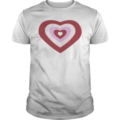 Tina Snow Powerpuff Girl Heart Light Shirt