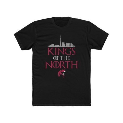 Toronto Raptors Fan T-Shirt Kings of the North Playoffs Finals Basketball 2019