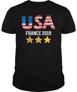 USA Soccer Jersey Womens Team Tee Shirt