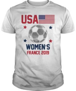 USA Womens Soccer 2019 France T-Shirt