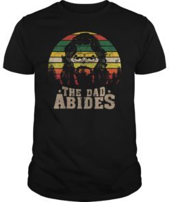 Vintage The Dad Abides T-Shirt