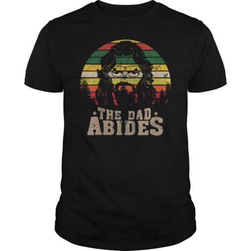 Vintage The Dad Abides T-Shirt