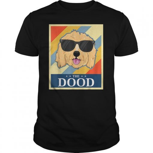 Vintage The Dood T-Shirt Boys Girls Goldendoodle Dog Dude