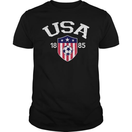 Vintage USA Soccer Women's Shirt