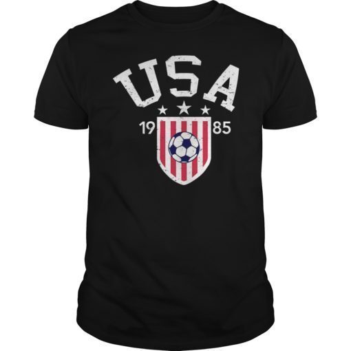 Vintage USA Soccer Women's T-Shirt